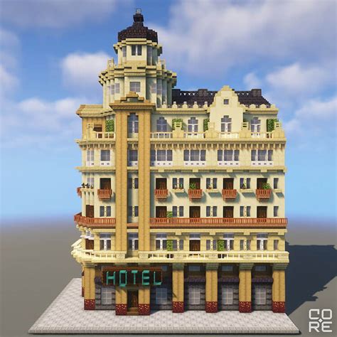 minecraft hotel